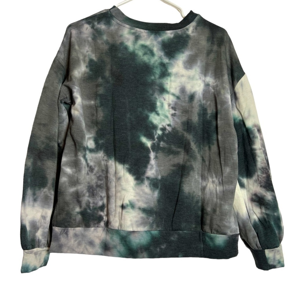 NWT For The Republic So Soft Tie Dye Sweat Top With Matching Bottom Size XSmall - Picture 4 of 11